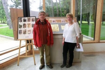 CIMG8275 Sep 5 2017 Pieter with site manager Johanne Gagne