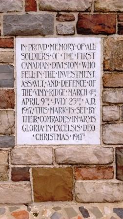 IMG_20170905_123258340 Sep 5 2017 inscription on memorial to 1st Cdn Division