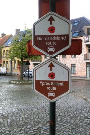 CIMG8738 Sep 9 2017 sign saying Ypres Salient Route