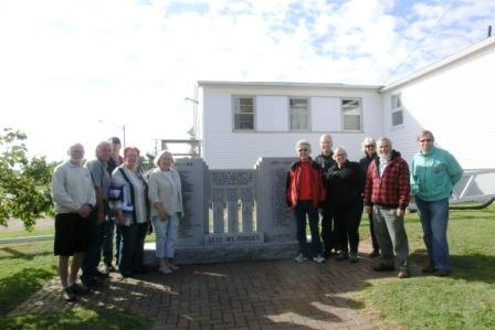 CIMG2574 Sep 8 2018 BMAPEI memorial runcenotaph outside Borden Carleton Legion
