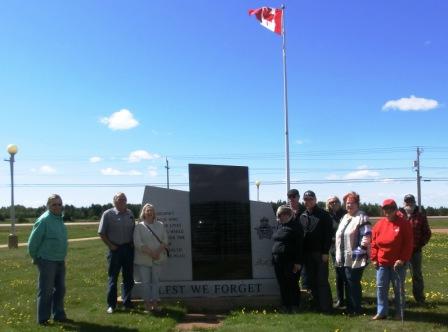 CIMG2608 Sep 8 2018 BMAPEI memorial run #10 Bombing Gunnery School Monument in Mt Pleasant