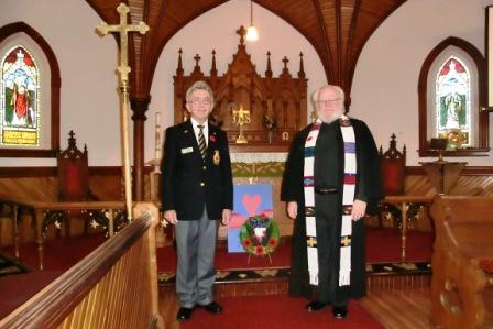 CIMG2820 Nov 11 2018 Pieter with Rev Eric Lynk