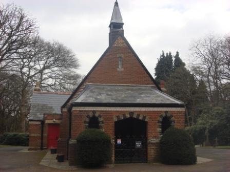 Aldershot Military Cemetery Chapel