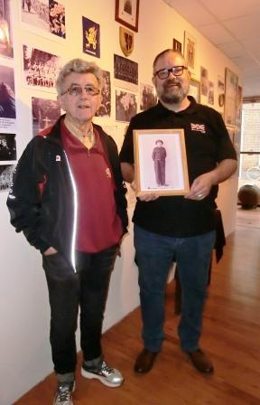 CIMG3306 Oct 3 2019 Pieter &amp; Berry at Liberation Museum Lochem