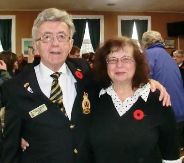 CIMG3636 Nov 11 2019 Borden Legion Pieter &amp; Daria