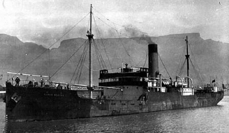 SS Ramapo under her former name Baron Wemyss.Courtesu of naviearmatori.net