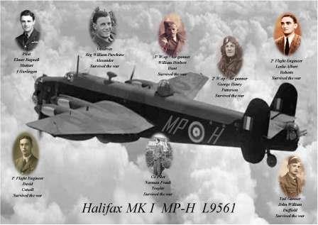 Vliegtuigen haar bemanning Muttart