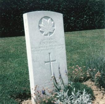Grave of Arnold Taylor from Barbara Simester