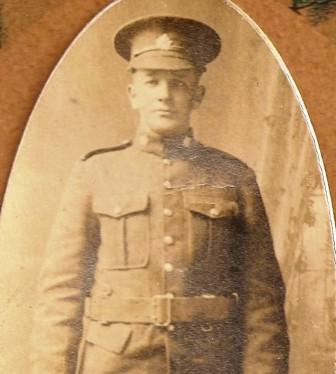 Heath MacQuarrie in uniform