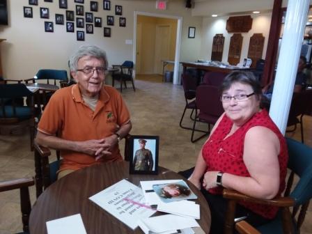 20210729_163208 Jul 29 2021 Pieter and Kathy with photo of Buxton