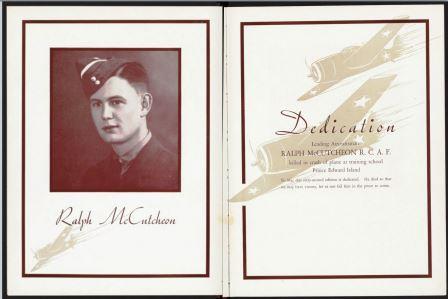 Colgate University Salmagundi yearbook 1943 edition Dedicated to Ralph