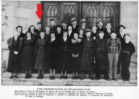 Albert Cote yearbook 1 p39