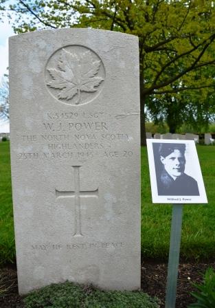 POWER Wilfred Joseph - XVII H 02 from Faces To Graves Groesbeek