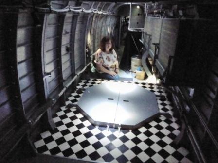 20230914_122334 Sep 14 2023 Daria in belly of Halifax bomber