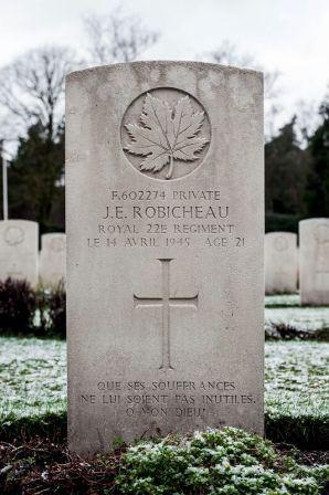 Grave of Joseph Robicheau from CVWM