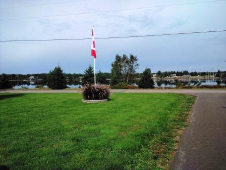 20230918_111450 Sep 18 2023 View from the street Stanley McBeath grew up on in Rexton