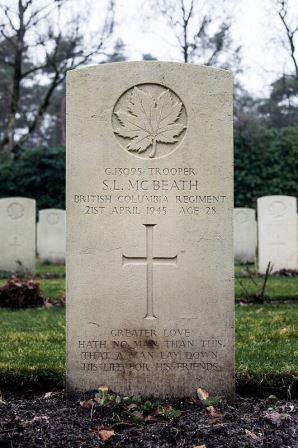 Grave of Stanley McBeath from CVWM